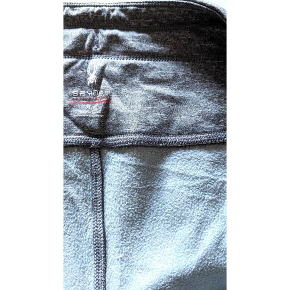 Spyder Active Women's Training Pants Jogger Gray High Rise Crop Fleece Size XL - Picture 9 of 10